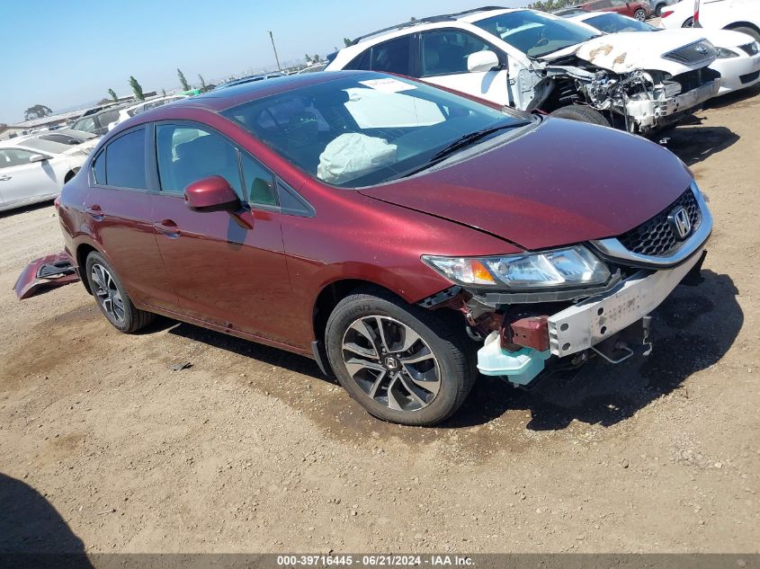 2013 HONDA CIVIC EX