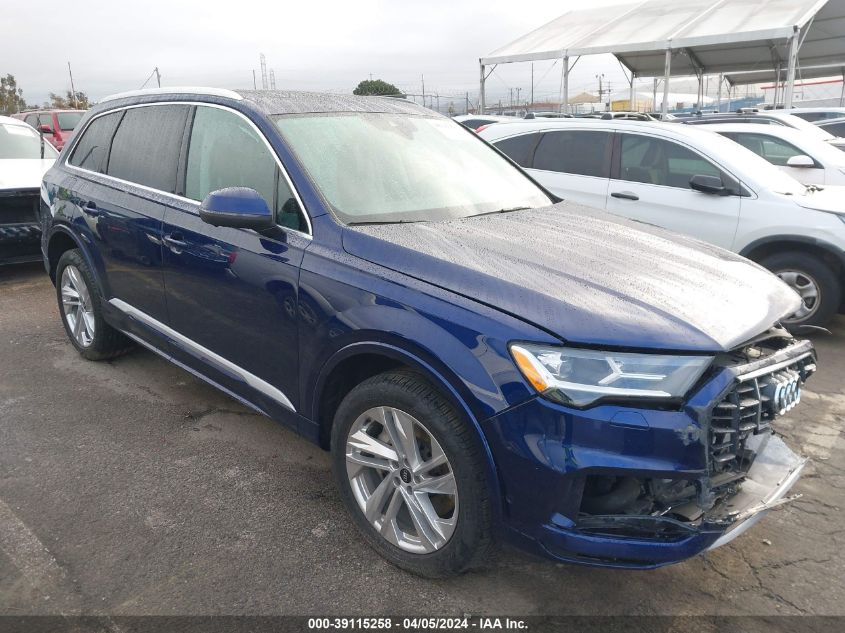 2021 AUDI Q7 PREMIUM 45 TFSI QUATTRO TIPTRONIC