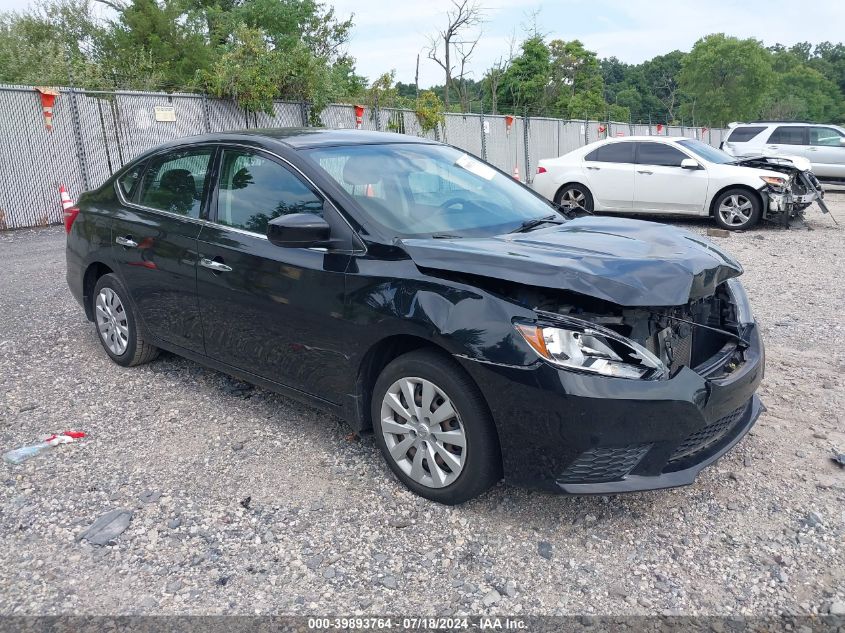 2017 NISSAN SENTRA SV