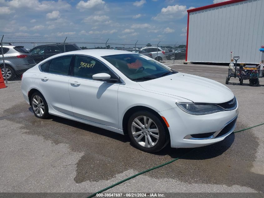 2015 CHRYSLER 200 LIMITED