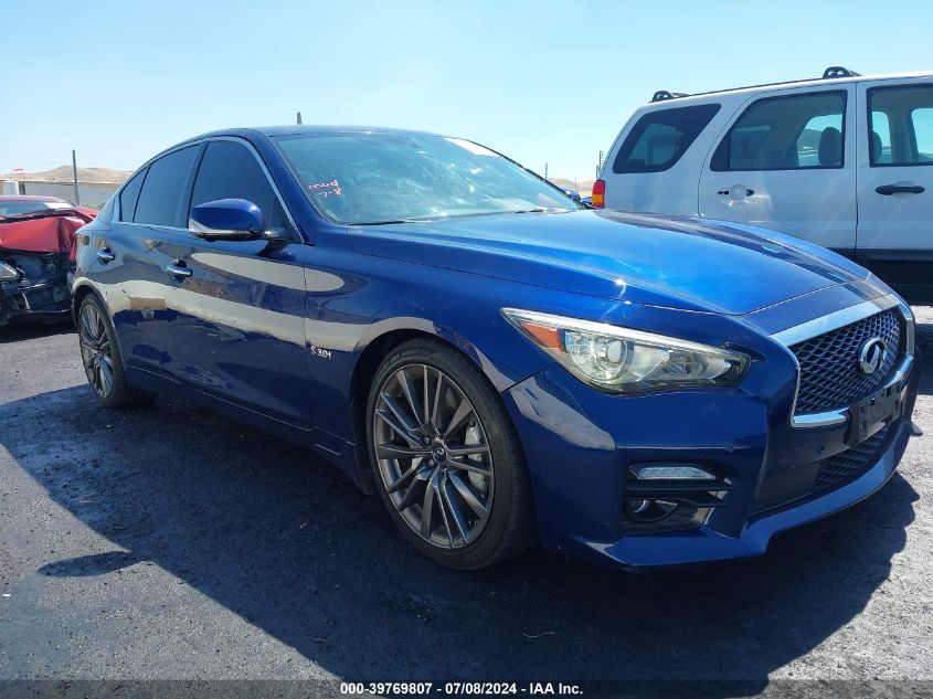 2016 INFINITI Q50 3.0T RED SPORT 400