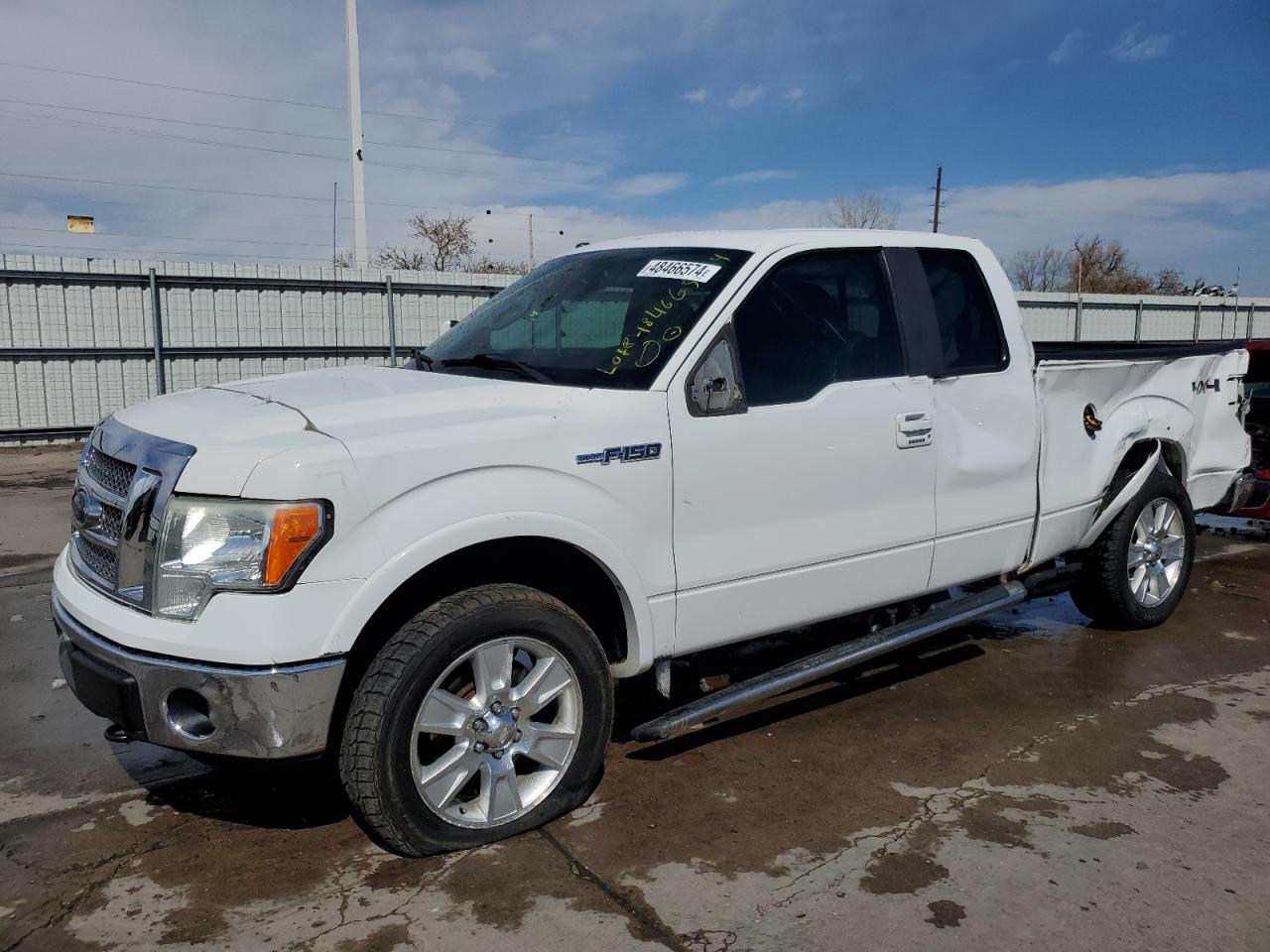 2010 FORD F150 SUPER CAB