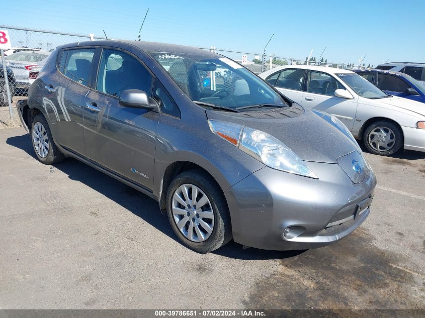 2015 NISSAN LEAF S