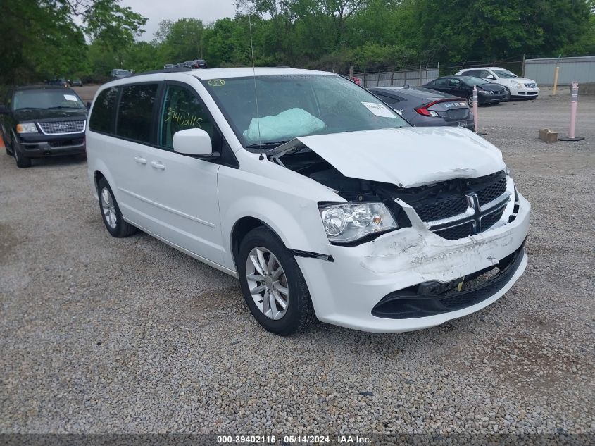 2016 DODGE GRAND CARAVAN SXT