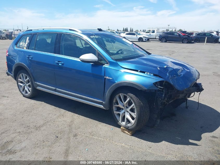 2018 VOLKSWAGEN GOLF ALLTRACK TSI S/TSI SE/TSI SEL