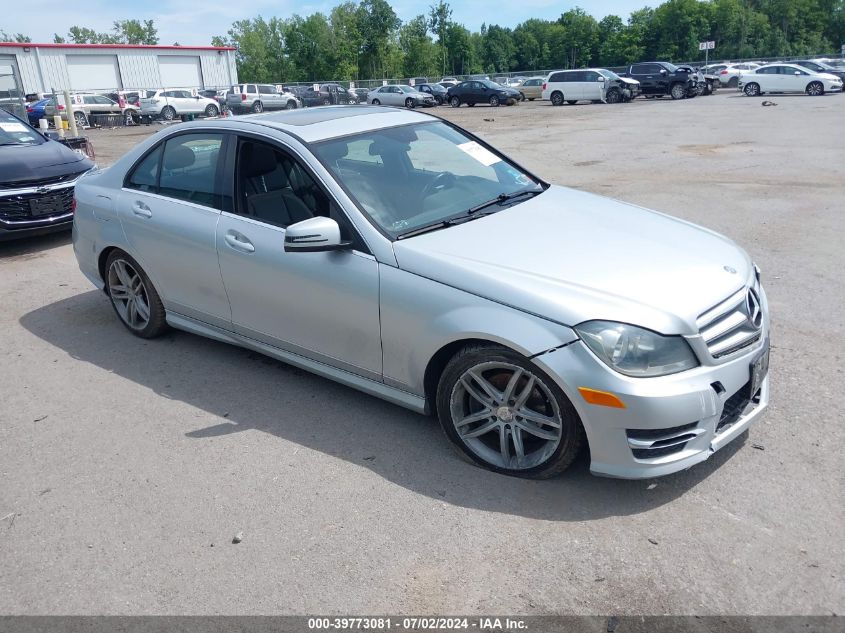 2012 MERCEDES-BENZ C 300 LUXURY 4MATIC/SPORT 4MATIC