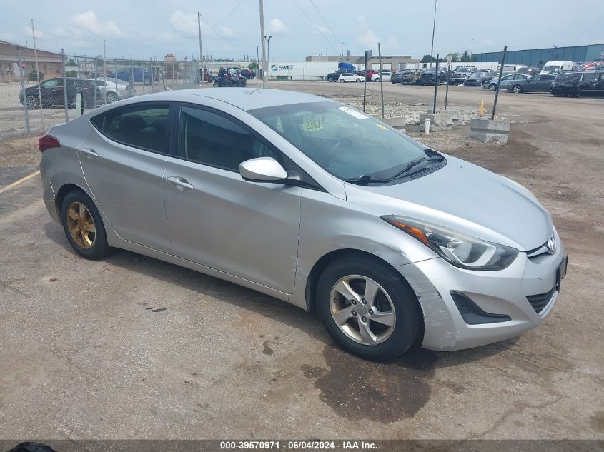 2014 HYUNDAI ELANTRA SE