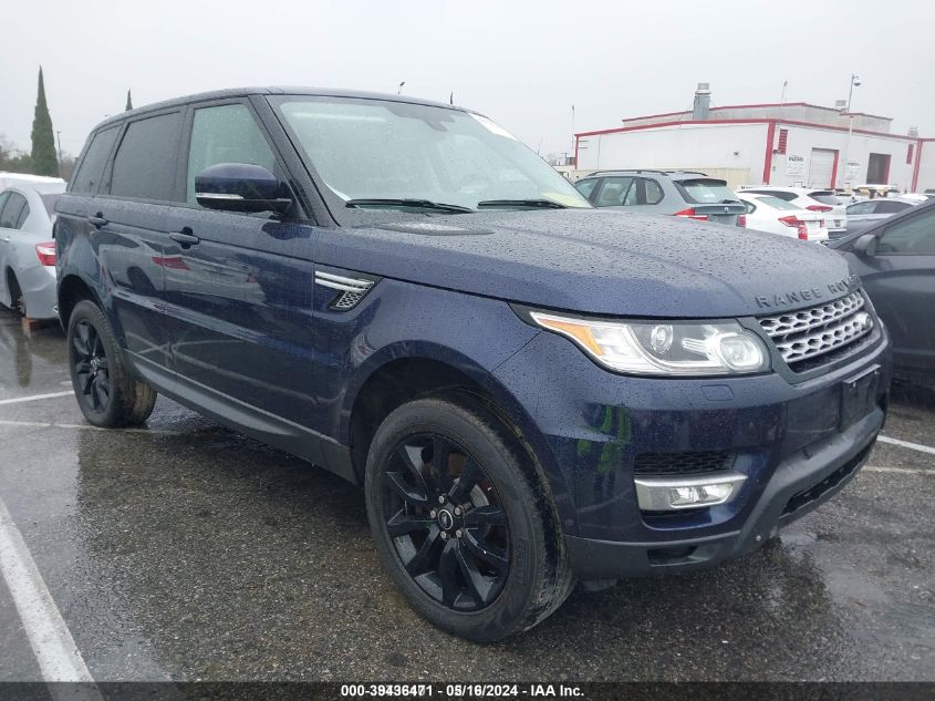 2014 LAND ROVER RANGE ROVER SPORT 3.0L V6 SUPERCHARGED HSE