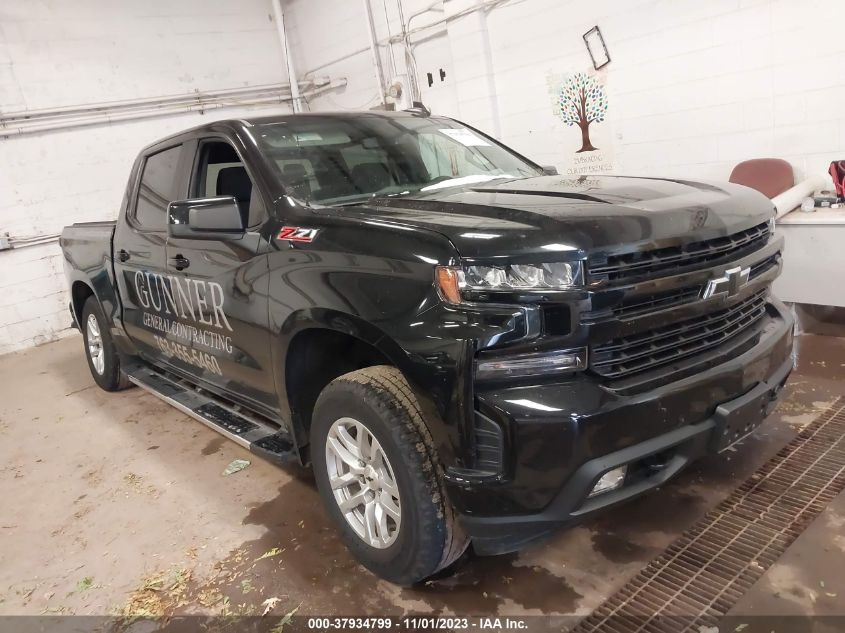 2021 CHEVROLET SILVERADO 1500 4WD  SHORT BED RST