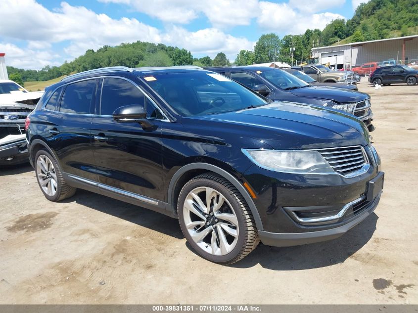 2018 LINCOLN MKX RESERVE