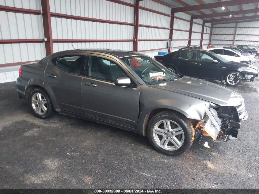 2012 DODGE AVENGER SXT