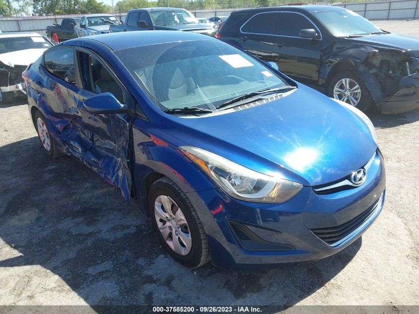 2016 HYUNDAI ELANTRA SE