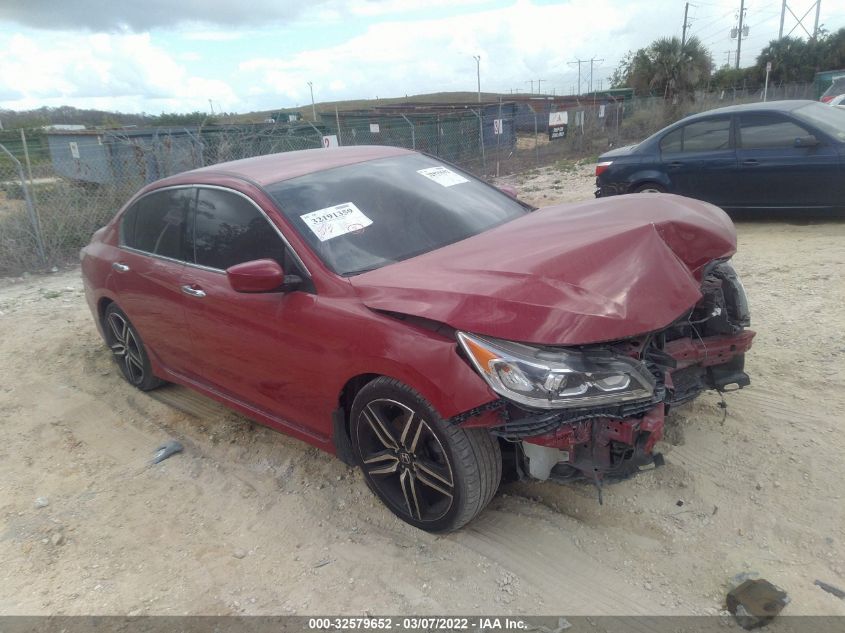 2016 HONDA ACCORD SPORT