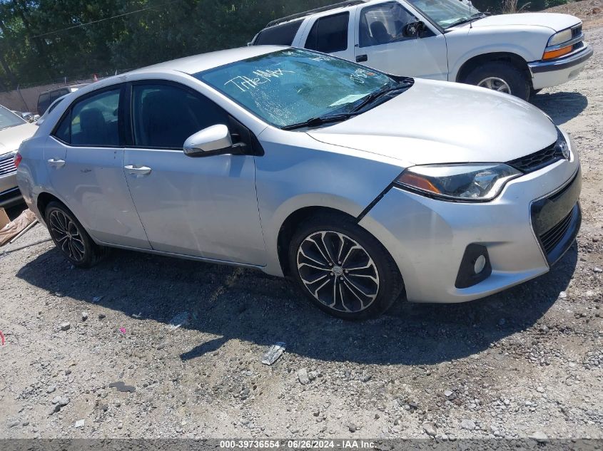 2014 TOYOTA COROLLA S PLUS