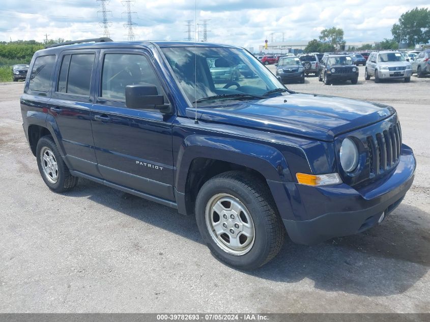 2014 JEEP PATRIOT SPORT