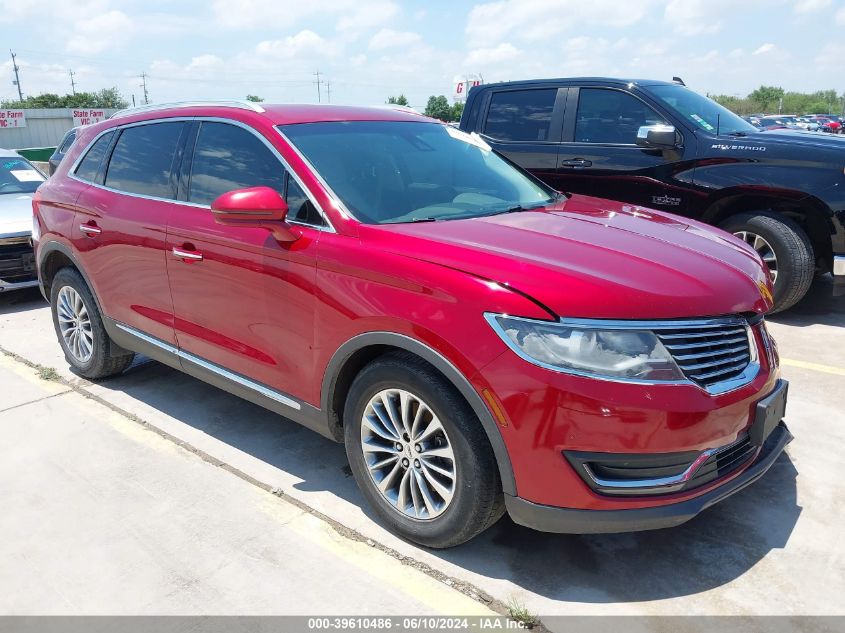 2016 LINCOLN MKX SELECT