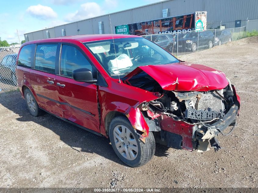 2013 DODGE GRAND CARAVAN SE