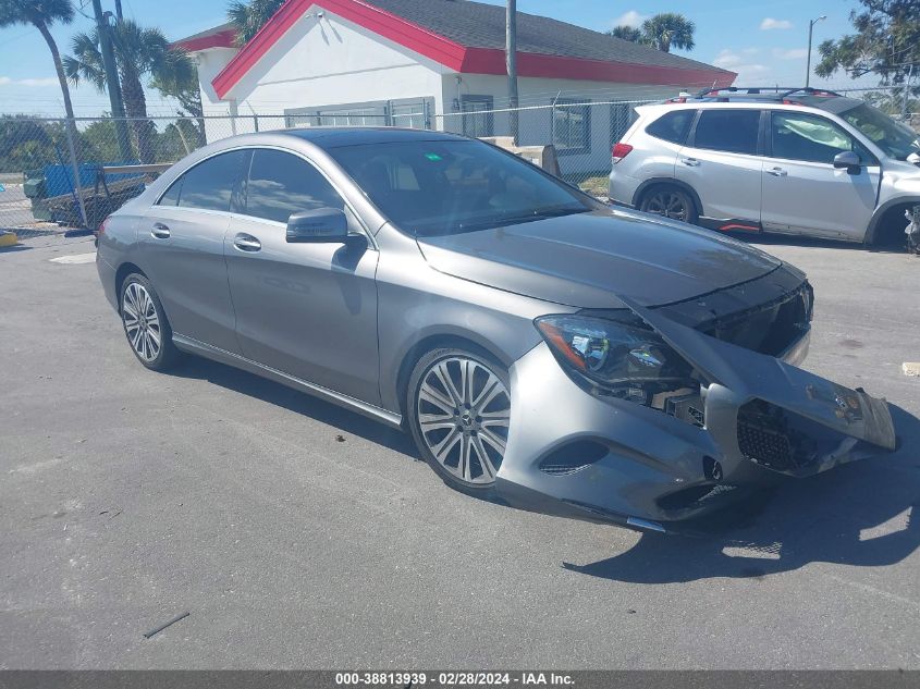 2018 MERCEDES-BENZ CLA 250 4MATIC