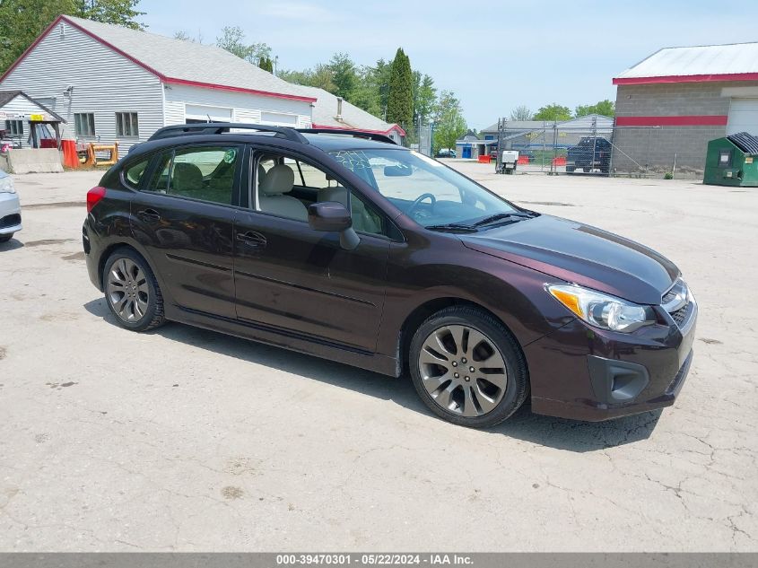 2013 SUBARU IMPREZA 2.0I SPORT LIMITED