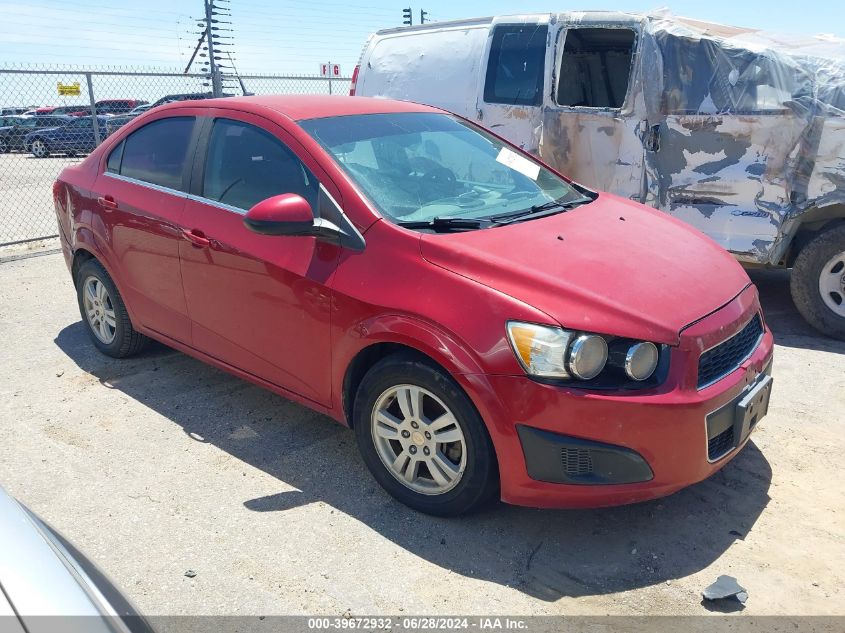 2012 CHEVROLET SONIC 2LT