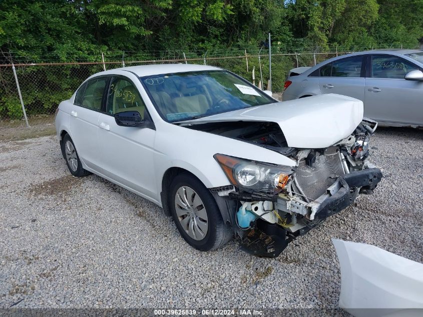 2012 HONDA ACCORD 2.4 LX