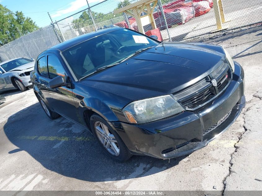 2012 DODGE AVENGER SXT