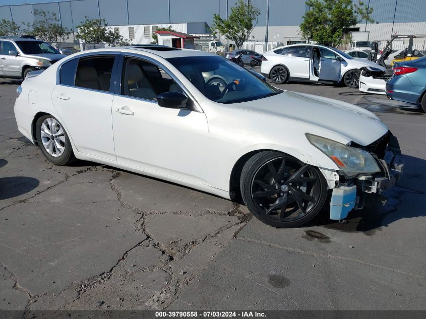 2012 INFINITI G37 JOURNEY