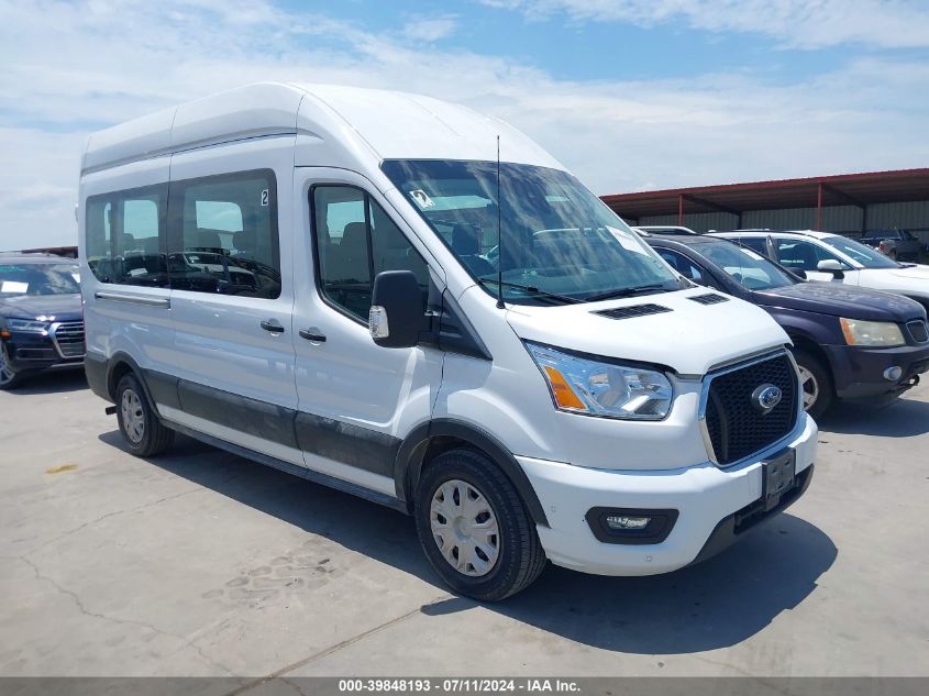 2021 FORD TRANSIT-350 PASSENGER VAN XLT