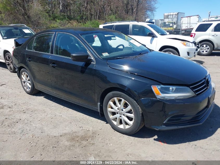 2015 VOLKSWAGEN JETTA 1.8T SE