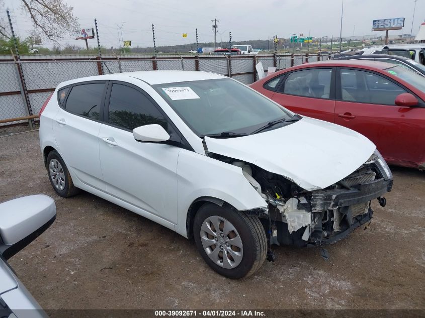 2016 HYUNDAI ACCENT SE