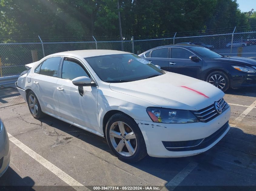 2012 VOLKSWAGEN PASSAT 2.5L SE