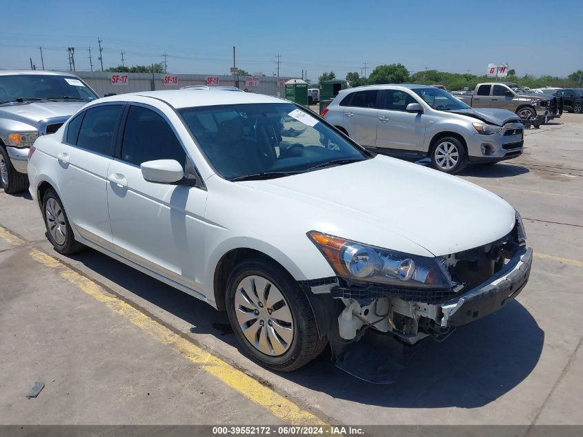 2012 HONDA ACCORD 2.4 LX