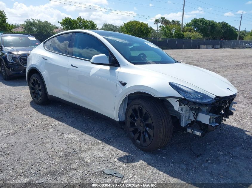 2020 TESLA MODEL Y LONG RANGE DUAL MOTOR ALL-WHEEL DRIVE