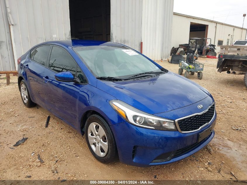 2017 KIA FORTE LX