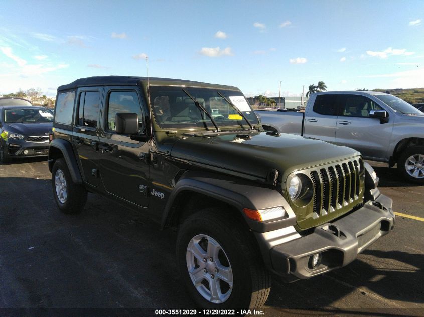 2021 JEEP WRANGLER UNLIMITED SPORT S 4X4