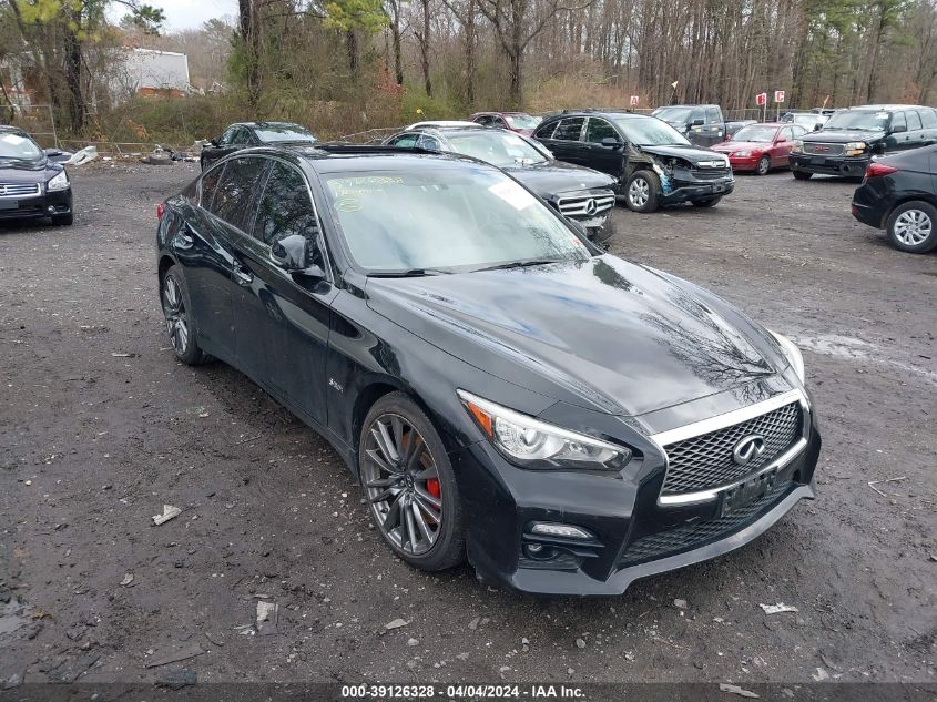 2017 INFINITI Q50 3.0T RED SPORT 400