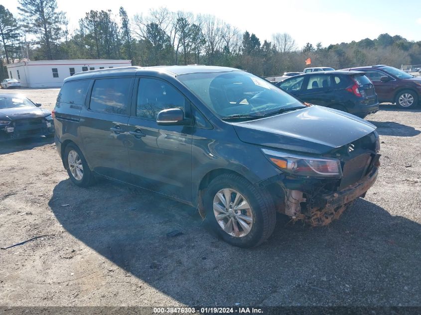 2016 KIA SEDONA LX