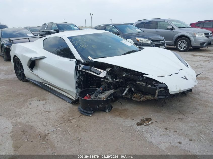 2021 CHEVROLET CORVETTE STINGRAY RWD  1LT