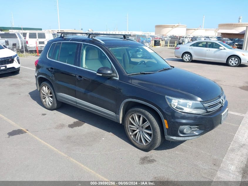 2012 VOLKSWAGEN TIGUAN SE