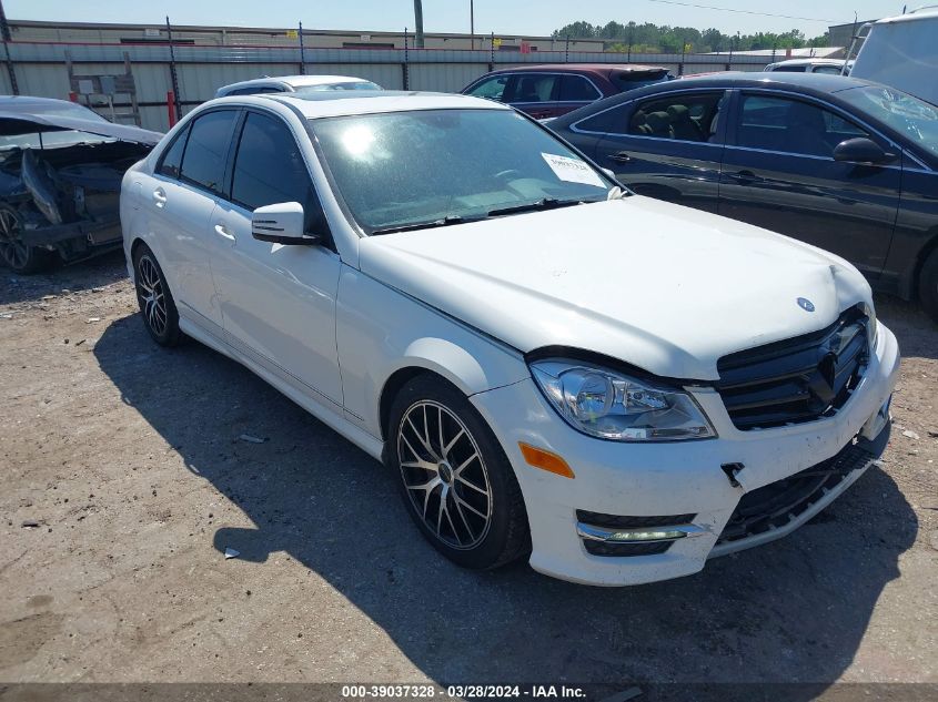 2013 MERCEDES-BENZ C 300 LUXURY 4MATIC/SPORT 4MATIC