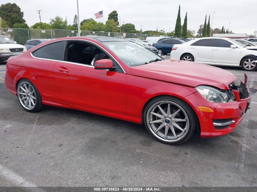 2013 MERCEDES-BENZ C 250 250