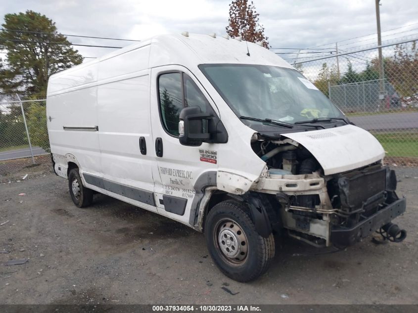 2018 RAM PROMASTER 3500 CARGO VAN HIGH ROOF 159" WB EXT