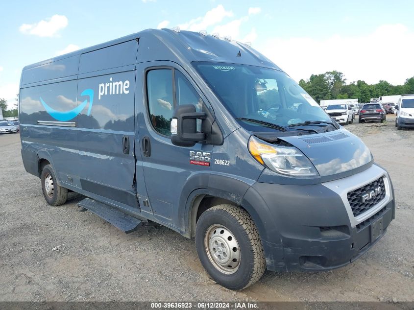 2020 RAM PROMASTER 3500 CARGO VAN HIGH ROOF 159 WB EXT