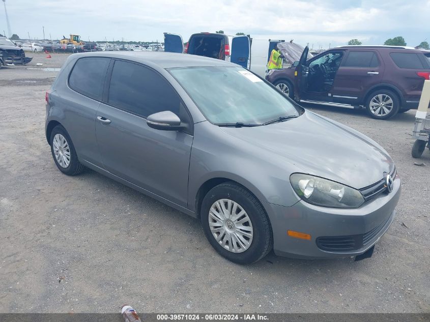 2011 VOLKSWAGEN GOLF 2.5L 2-DOOR