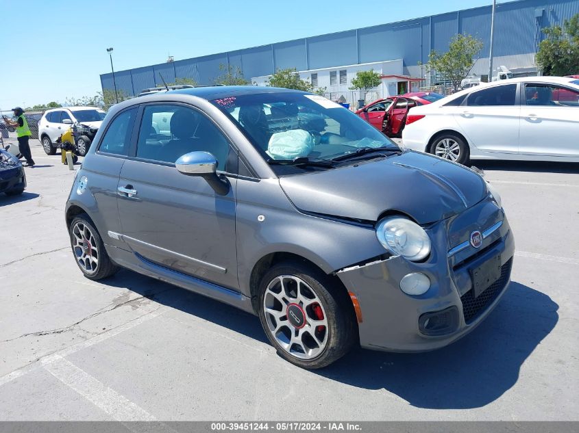 2012 FIAT 500 SPORT