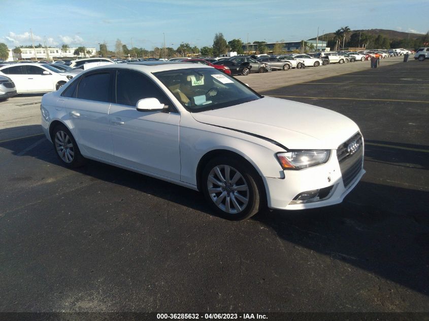 2013 AUDI A4 2.0T PREMIUM