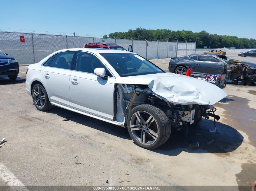 2018 AUDI A4 2.0T PREMIUM/2.0T TECH PREMIUM