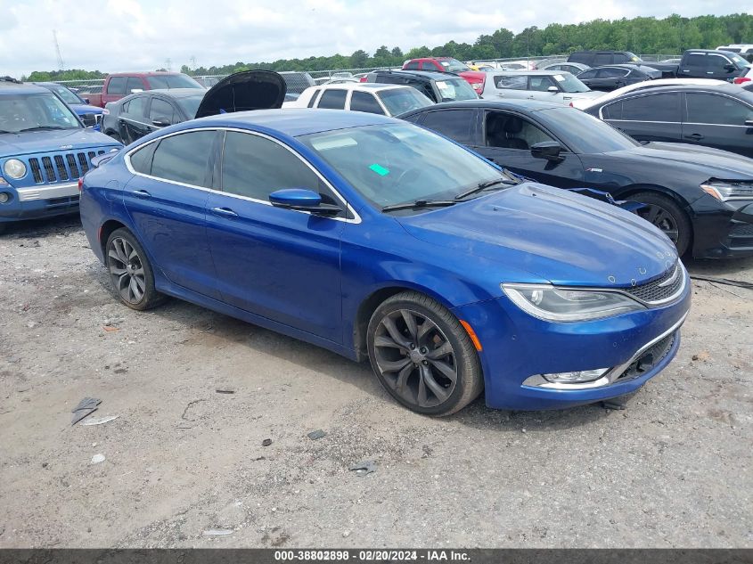 2015 CHRYSLER 200 C