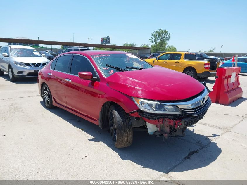 2016 HONDA ACCORD SPORT