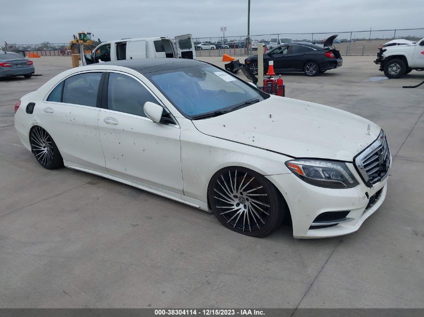 2015 MERCEDES-BENZ S 550